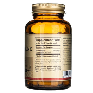 Solgar Reduced L-glutathione 250 mg - 60 kapsulas