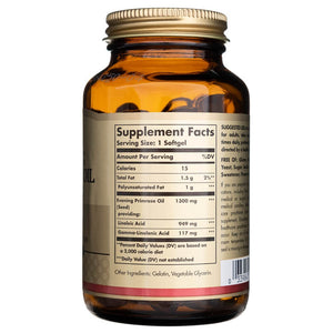Solgar naktinių prīmulu eļļa 1300 mg - 60 mīkstās kapsulas