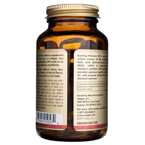 Solgar naktinių prīmulu eļļa 1300 mg - 60 mīkstās kapsulas