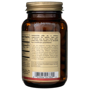 Solgar C vitamīns 500 mg ar mežrozītiem - 100 tabletes