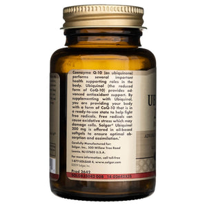 Solgar Ubichinols 200 mg - 30 mīksto kapsulu