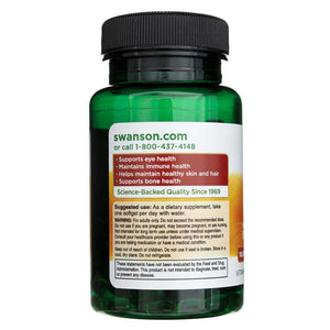 Swanson vitaminas A 3000 mcg (10000 TV) - 250 minkštųjų gelių - Magnis.lt