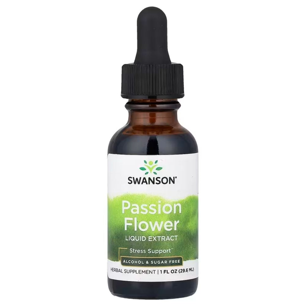 Swanson skystasis pasiflorų ekstraktas (Passiflora) - 29,6 ml - Magnis.lt
