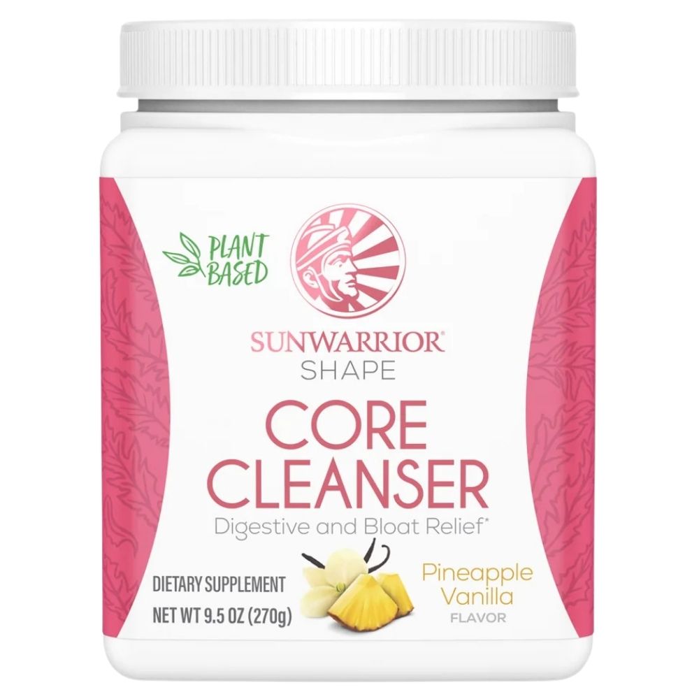 Sunwarrior Shape Core Cleanser, ananāsu un vaniļas - 270 g