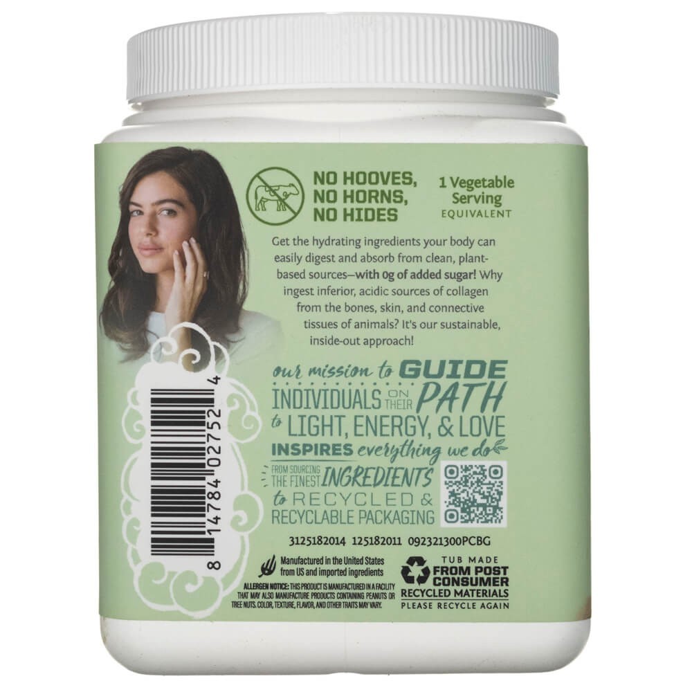 Sunwarrior Beauty Greens kolagēna pastiprinātājs Pina Colada - 450 g