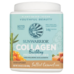 Sunwarrior kolagēnu veidojoši proteīna peptīdi Sālīta karamele - 500 g