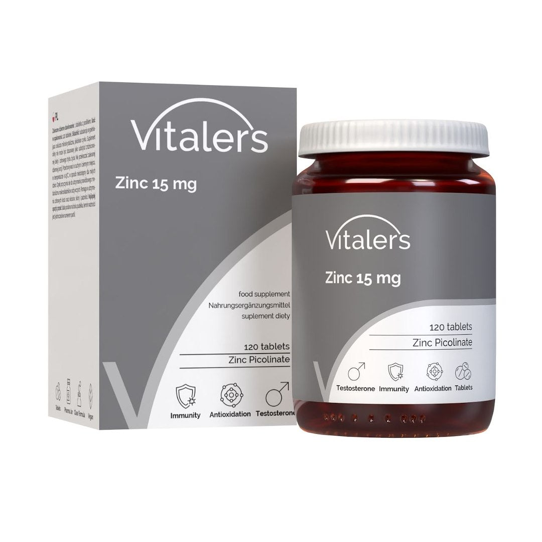 Vitaler cinka pikolināts 15 mg - 120 kapsulas