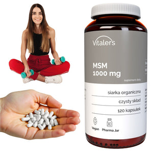 Vitalers - MSM 700 mg 120 kapsulas