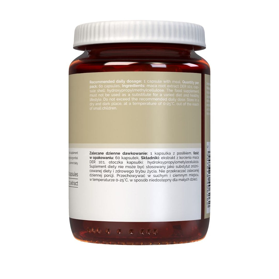 Vitaler's Maca 600 mg - 60 kapsulas