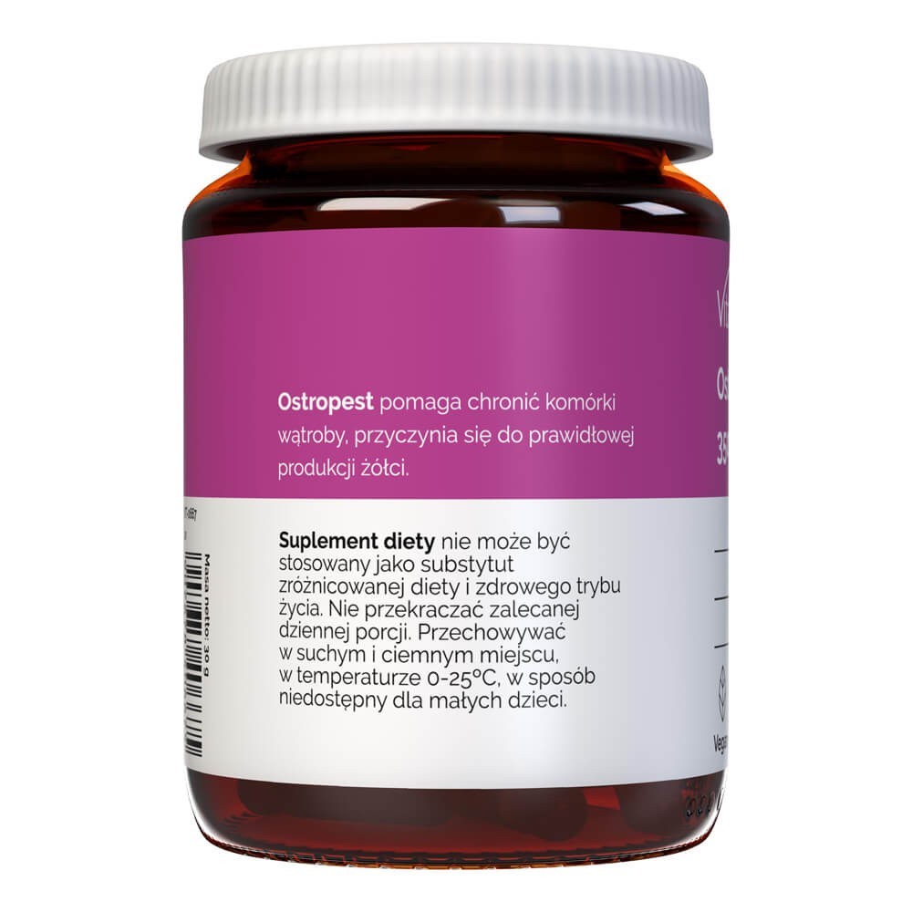 Vitaler Marijas dadzis 350 mg - 60 kapsulas