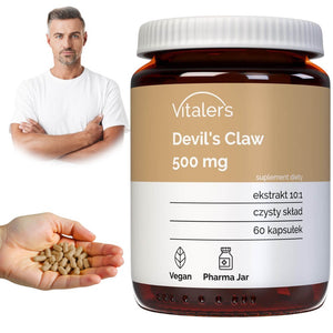 Vitaler Devil's Claw 500 mg - 60 kapsulas