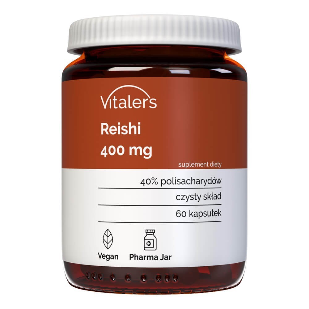 Vitaler's Reishi 400 mg - 60 kapsulas
