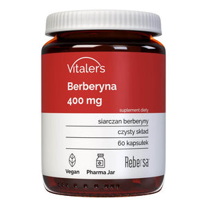Vitaler Berberine 400 mg – 60 kapsulas