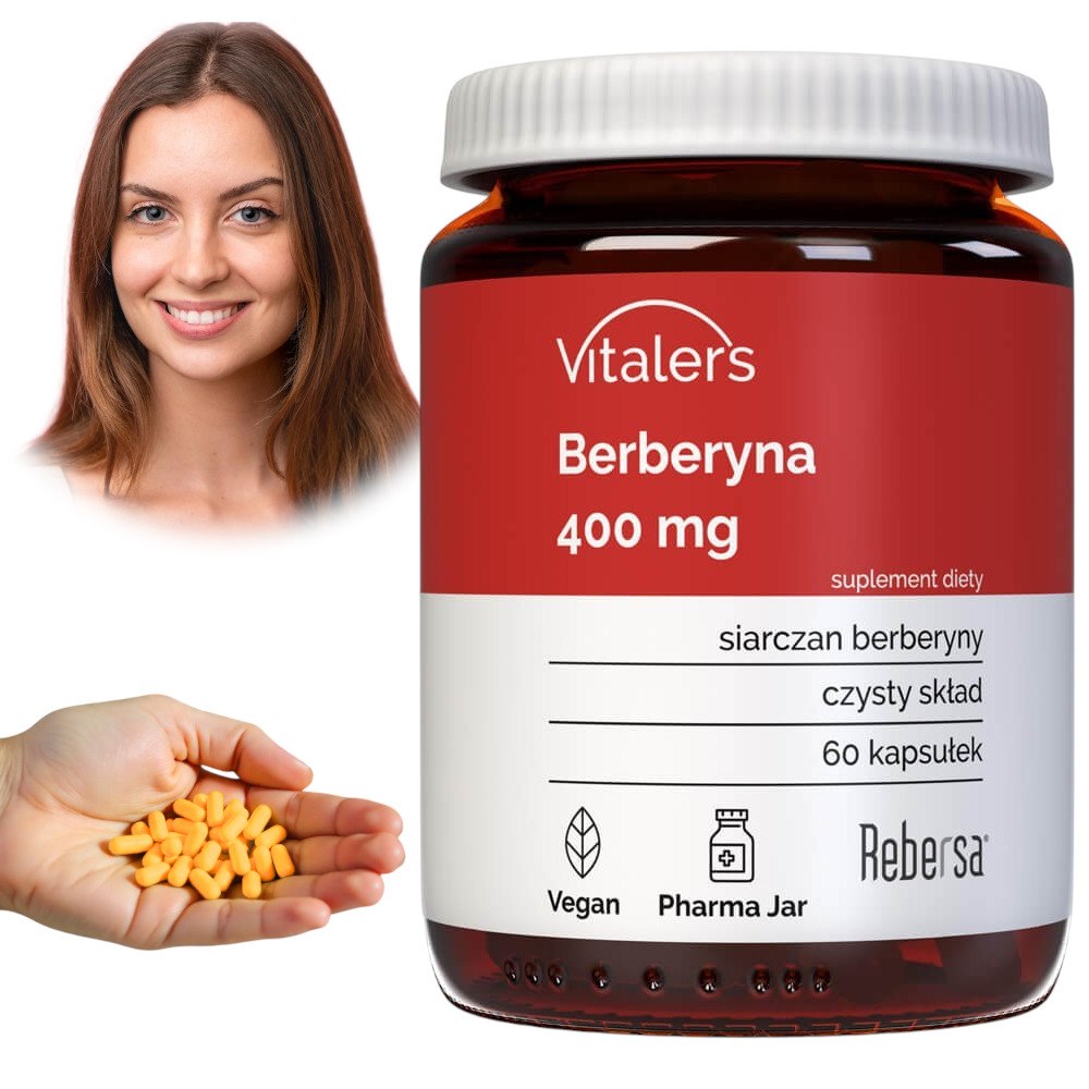 Vitaler Berberine 400 mg – 60 kapsulas