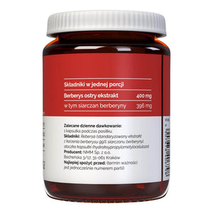 Vitaler Berberine 400 mg – 60 kapsulas