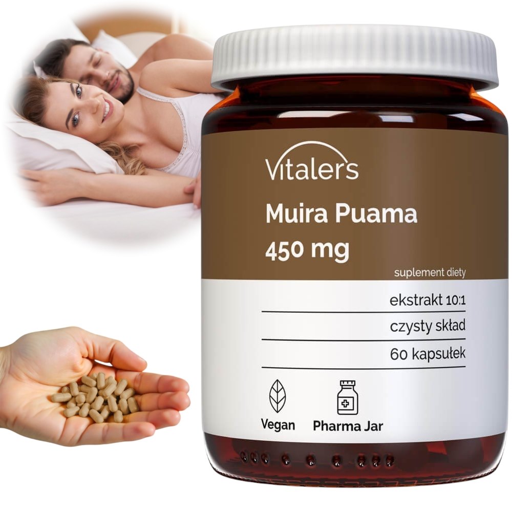 Vitaler's Muira Puama 450 mg - 60 kapsulas