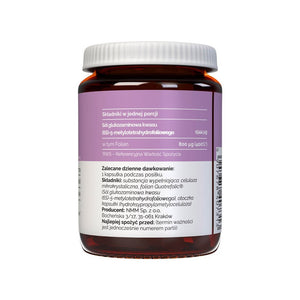 Vitalers - Folijskābes četrlapu skābe 800mcg 60 kapsulas