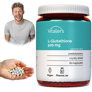 Vitaler's L-Glutation 500 mg - 60 kapsulas