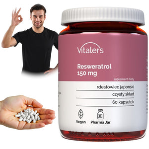 Resveratrols 150 mg – 60 kapsulas