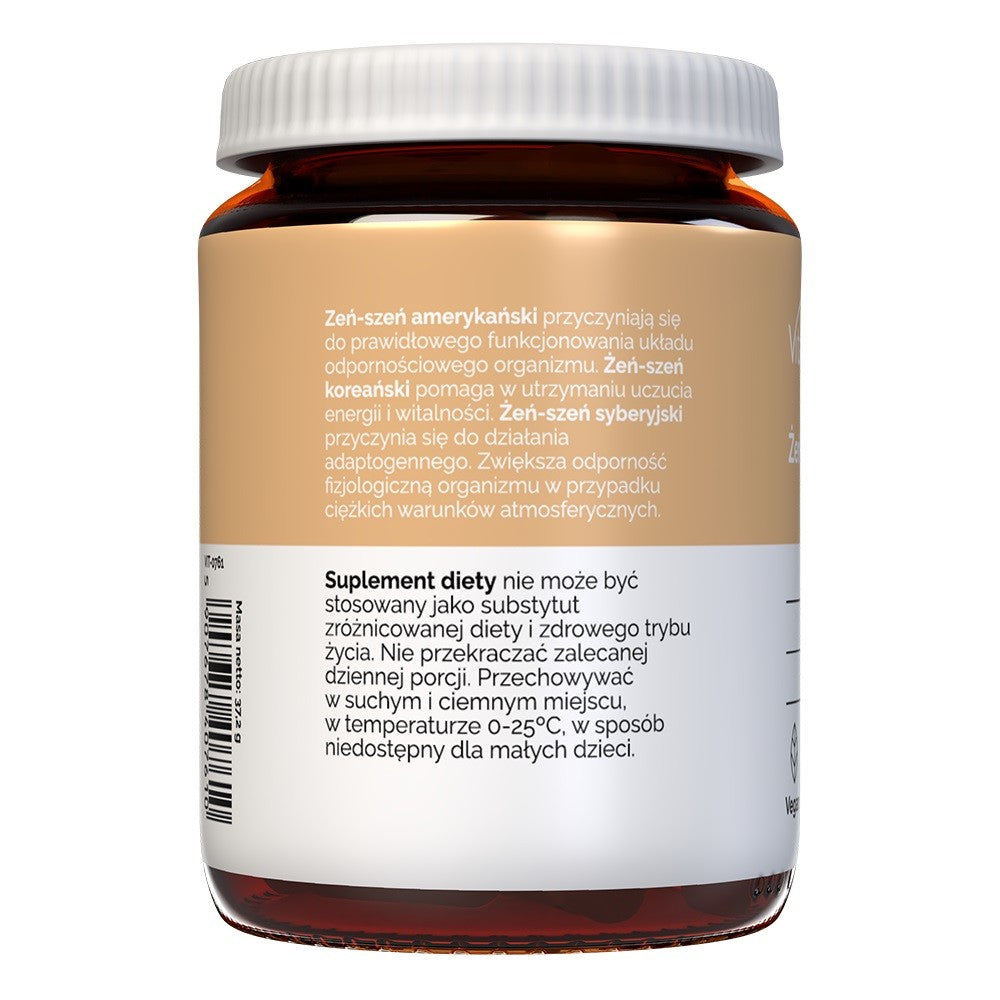 Vitaler's Ginseng Complex - 60 kapsulas