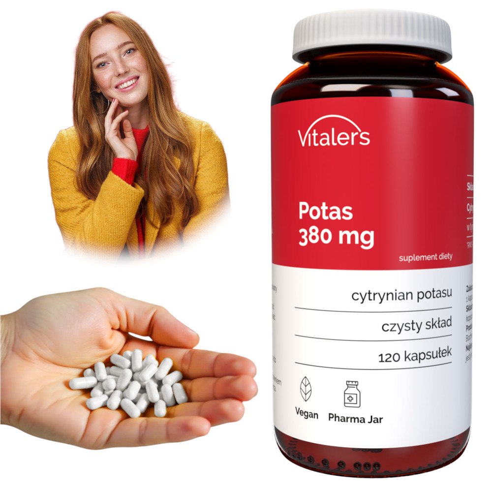 Vitaler kālija citrāts 380 mg - 120 kapsulas