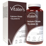 Vitaler's Kalcijs 120 mg + D3 Vitamīns - 120 kapsulas