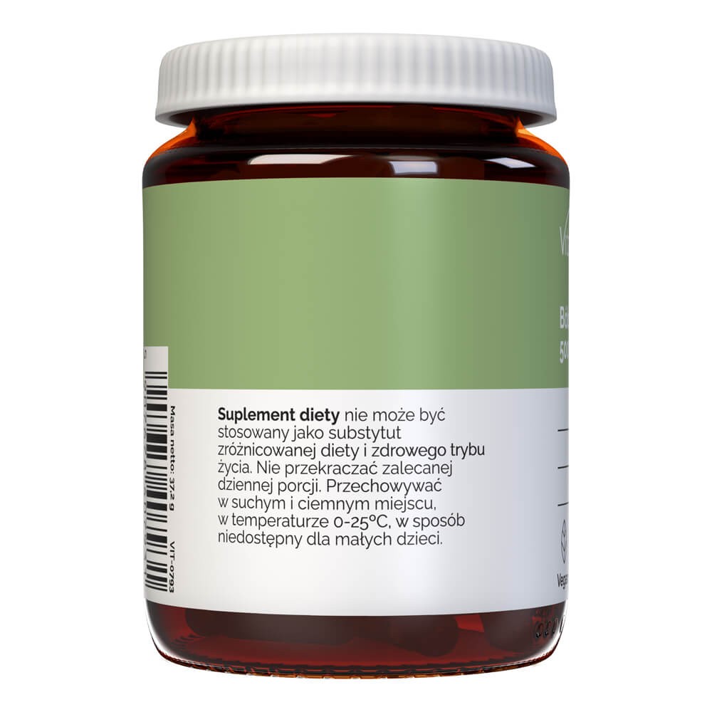Vitalers - Platās pupas 500 mg 60 kapsulas