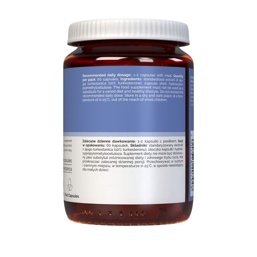 Vitalers - Turkesterons 500 mg 60 kapsulas