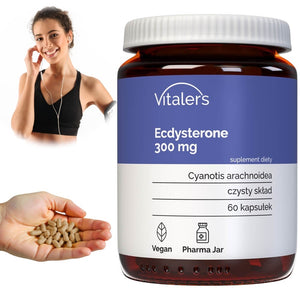 Vitalers - Ekdisterons 300 mg 60 kapsulas