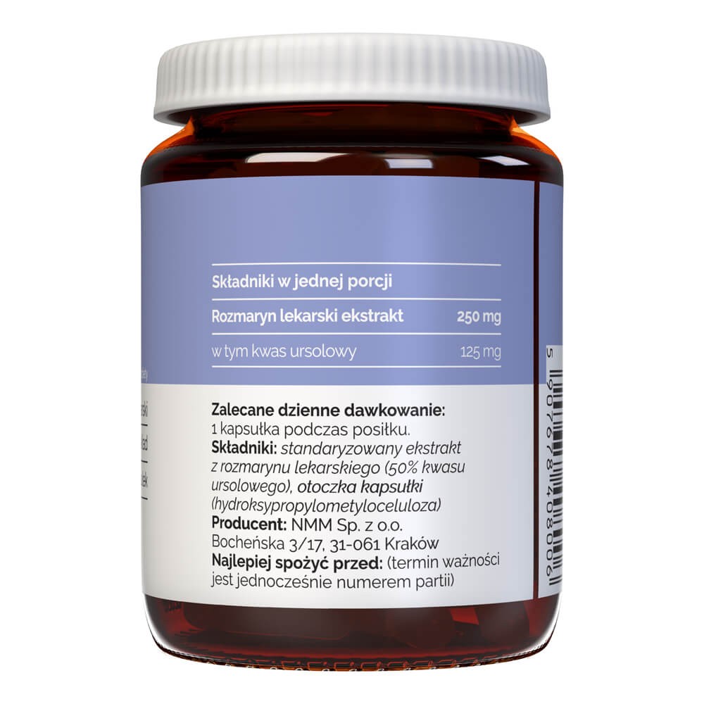 Vitalers - Ursofīnskābe 250 mg 60 kapsulas