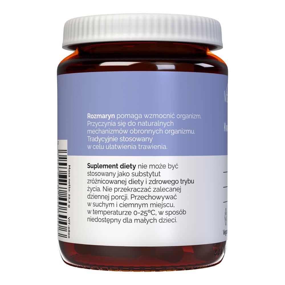 Vitalers - Ursofīnskābe 250 mg 60 kapsulas