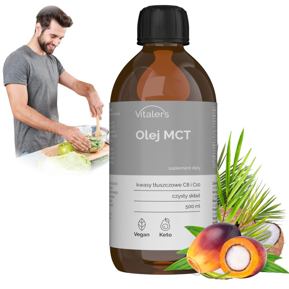 Vitalers - MCT eļļa 500ml