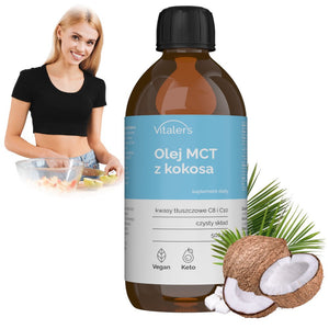 Vitalers - MCT eļļa no kokosriekstiem 500ml