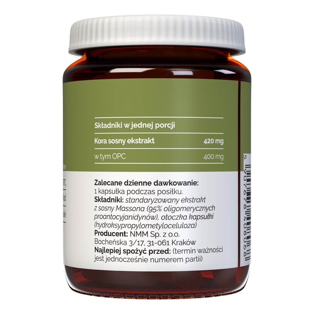 Vitalers - Priežu miza 420 mg 60 kapsulas