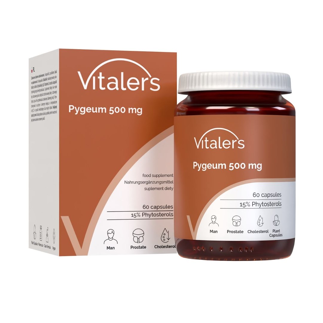 Vitalers - Pygeum 500 mg 60 kapsulas