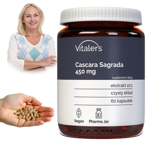 Vitalers - Cascara Sagrada 450 mg 60 kapsulas