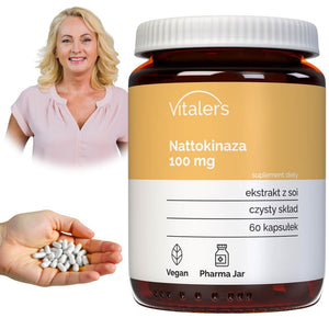 Vitalers - Natokināze 100 mg 60 kapsulas