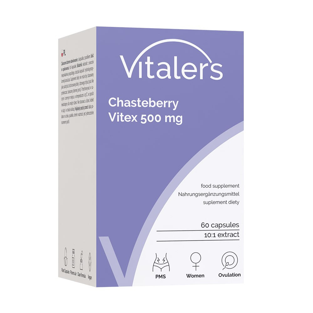 Vitaler's Chasteberry Vitex (Immaculata) 500 mg - 60 kapsulas