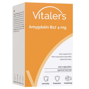 Vitaler's Amigdalīns (vitamīns B17) 4 mg - 120 kapsulas