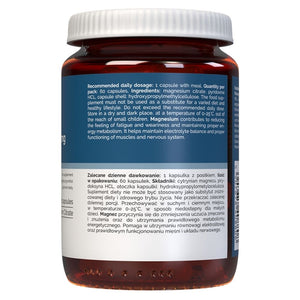 Vitaler magnijs 125 mg + B6 vitamīns 6 mg - 60 kapsulas