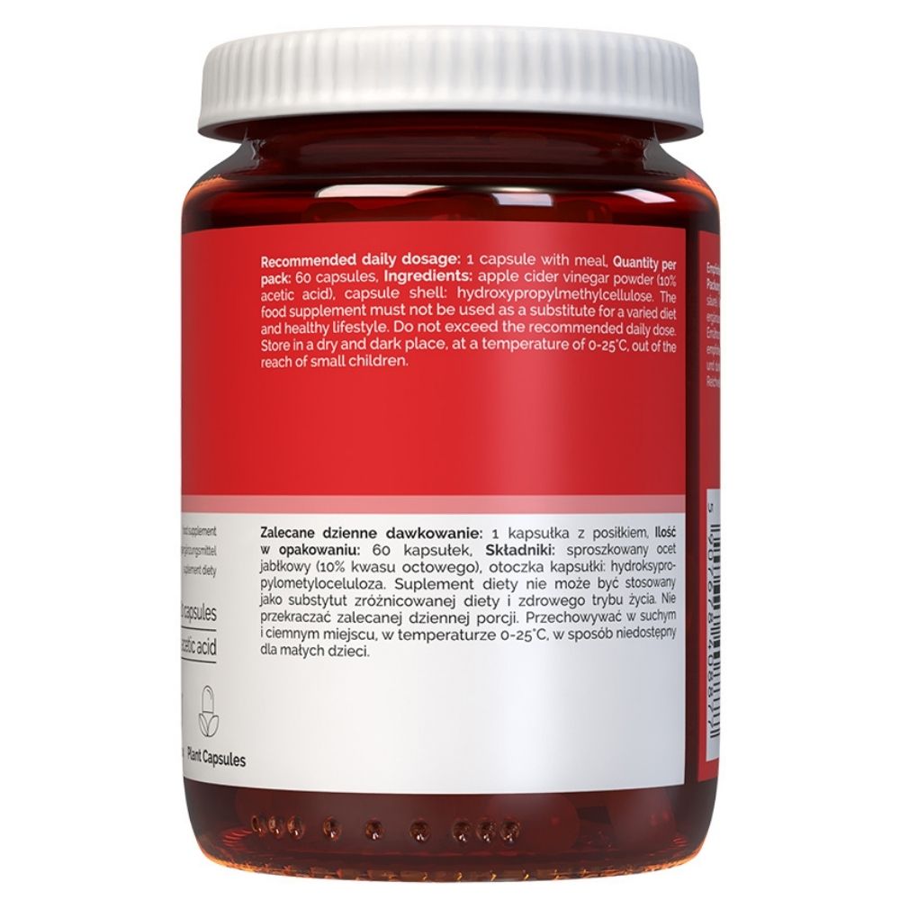 Vitaler's Ābolu etiķis 650 mg - 60 kapsulas