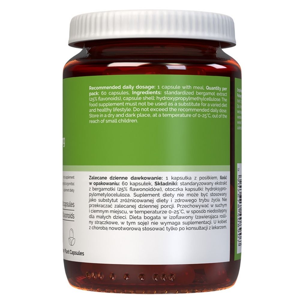 Vitaler's Bergamot 600 mg - 60 kapsulas