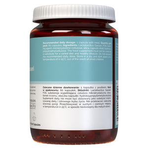Vitaler's Probiotic Lactobacillus Gasseri ar FOS - 60 kapsulas