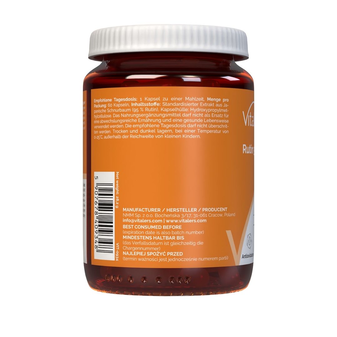 Vitaler's Rutin 350 mg - 60 kapsulas
