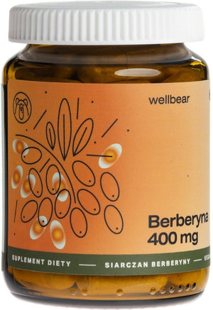 Wellbear Berberskābes (Berberis) 400 mg - 60 kapsulas