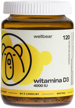 Wellbear D3 vitamīns 4000 SV mīkstās kapsulas – 120 želejas kapsulas