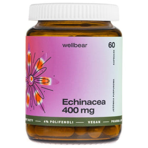 Wellbear Echinacea (Echinacea purpurea) 400 mg – 60 kapsulas