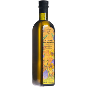 Wellbear Golden aukščiausios kvalitātes auksti spiesta linsēklu eļļa - 500 ml