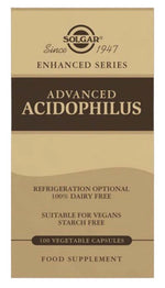 Solgar Advanced Acidophilus 100 kapsulas