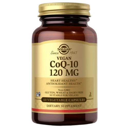 Solgar veģetārais koenzīms Q-10 120 mg 60 kapsulas
